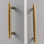 Poignées en laiton massif AURUM