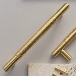 Poignées en laiton massif AURUM