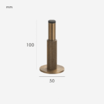 AXIO Solid Brass Doorstop