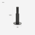 AXIO Solid Brass Doorstop