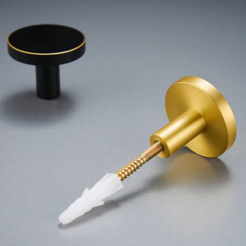 BRAZE Kreisförmige Messingknöpfe