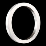 BROOKFIELD Panneau flottant de numéro de maison en acier brossé