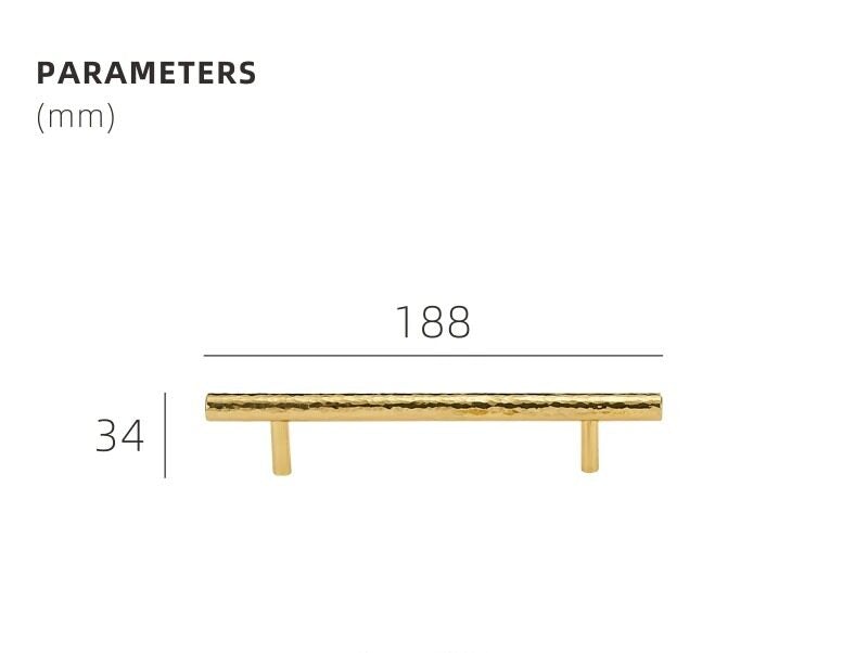 BULET Massivmessinggriffe