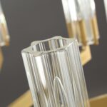 Lustre rond en laiton CELESTE