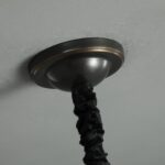 Lustre rond en laiton CELESTE