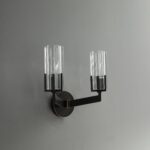CELESTE Solid Brass Double Wall Light