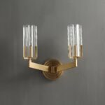 CELESTE Solid Brass Double Wall Light