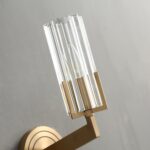 CELESTE Wandleuchte aus massivem Messing