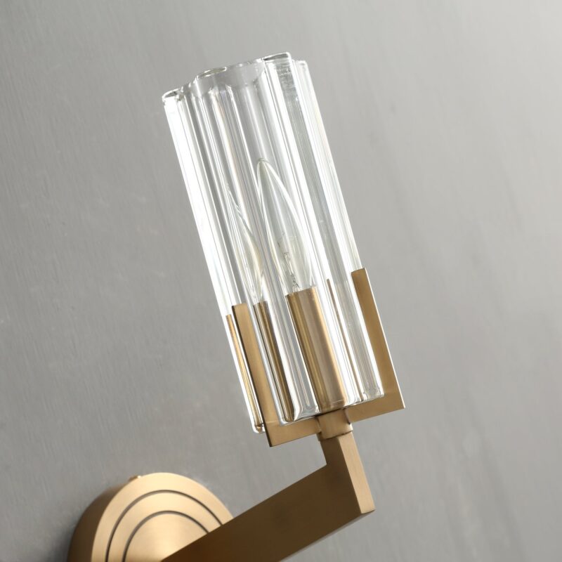 CELESTE Wandleuchte aus massivem Messing