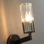 CELESTE Wandleuchte aus massivem Messing