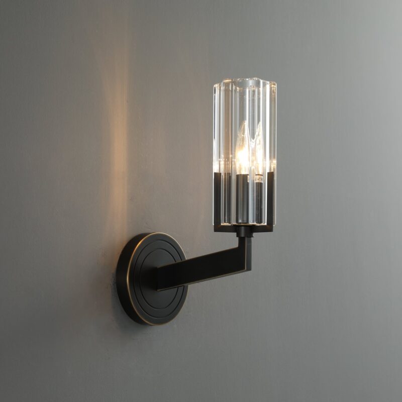 CELESTE Wandleuchte aus massivem Messing