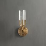 CELESTE Wandleuchte aus massivem Messing