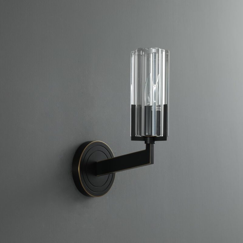 CELESTE Wandleuchte aus massivem Messing