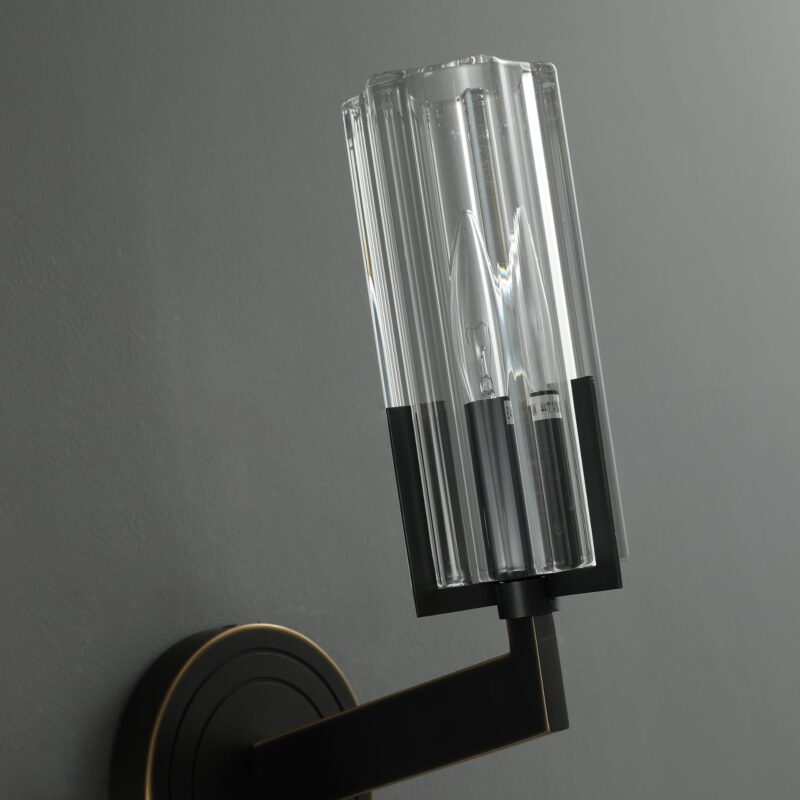 CELESTE Wandleuchte aus massivem Messing