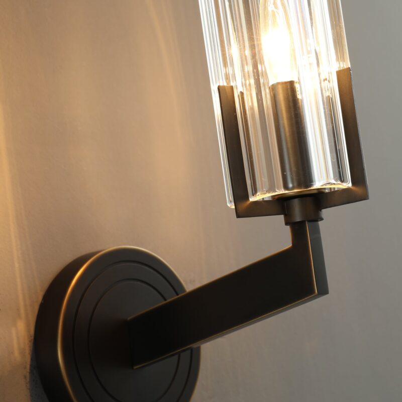 CELESTE Wandleuchte aus massivem Messing