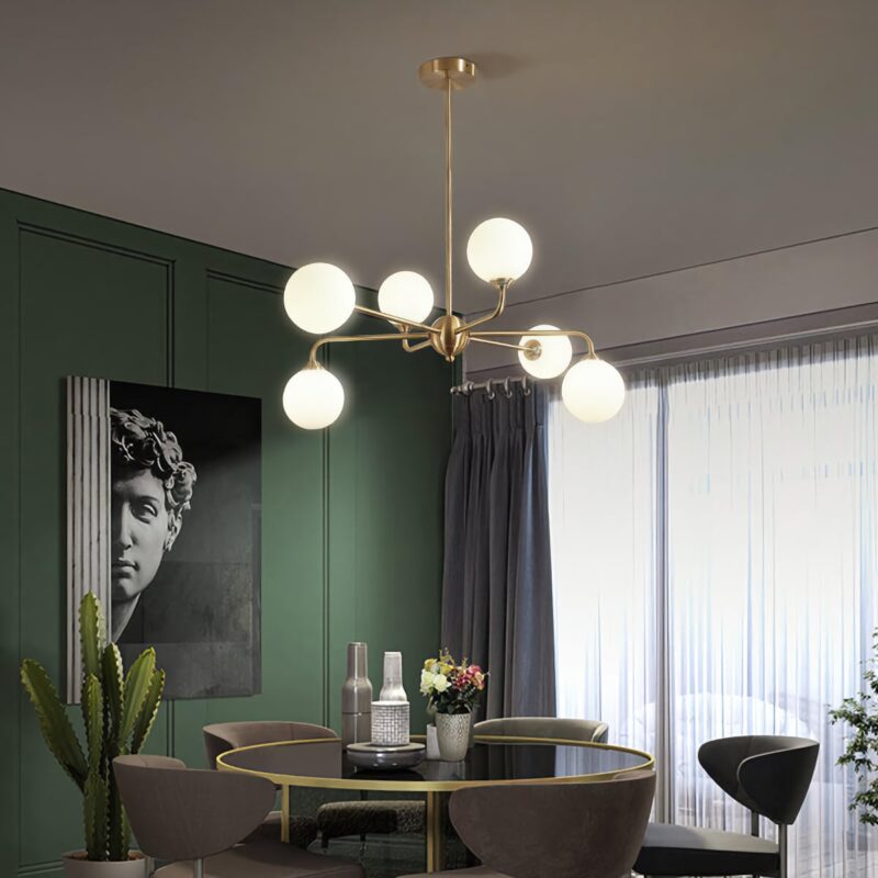 meraki. Renew - AXON Brass Chandelier