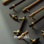 CIRCA Noce e barre a T in ottone massiccio