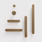 COMMET Maniglia in ottone massiccio