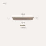 COMMET Maniglia in ottone massiccio