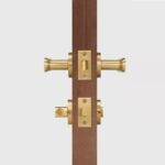 COMMET Solid Brass Lever Door Handle