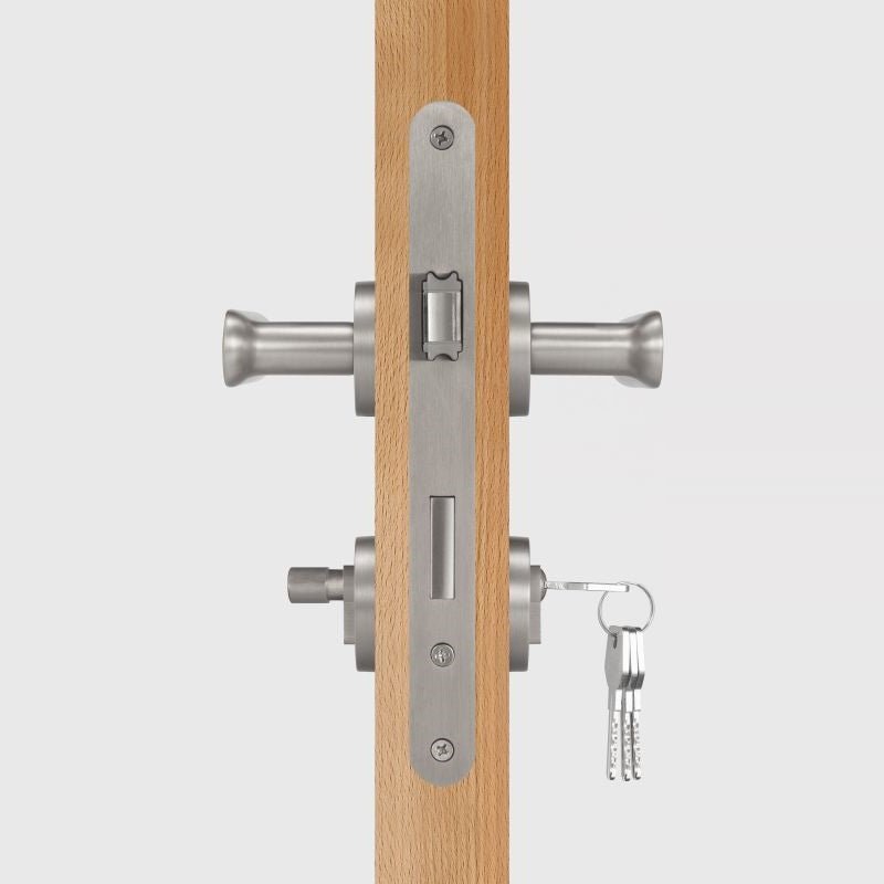 COMMET Solid Brass Lever Door Handle 47 COMMET Solid Brass Lever Door Handle