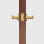 COMMET Solid Brass Lever Door Handle