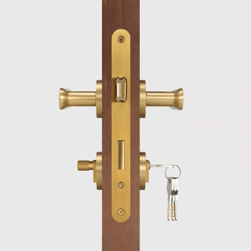 COMMET Solid Brass Lever Door Handle 44 COMMET Solid Brass Lever Door Handle