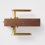 COMMET Solid Brass Lever Door Handle