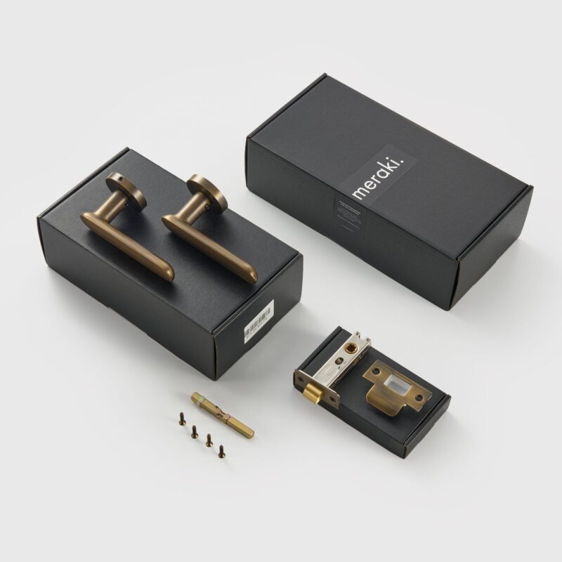 COMMET Solid Brass Lever Door Handle 2 COMMET Solid Brass Lever Door Handle