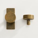 Pomelli CYRA in ottone massiccio