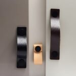 Tiradores de cuero y latón DIVES