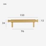 DUKE Solid Brass Handle