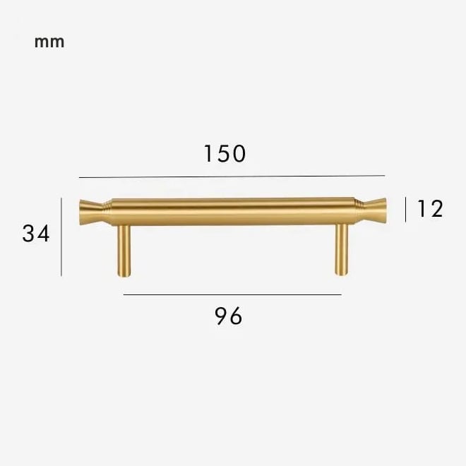 DUKE Solid Brass Handle