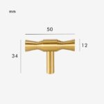 Barra en T de latón macizo DUKE