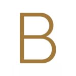 EZRA-Zeichen in gehämmertem antikem Messing