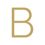 EZRA-Zeichen aus gehämmertem Satin-Messing