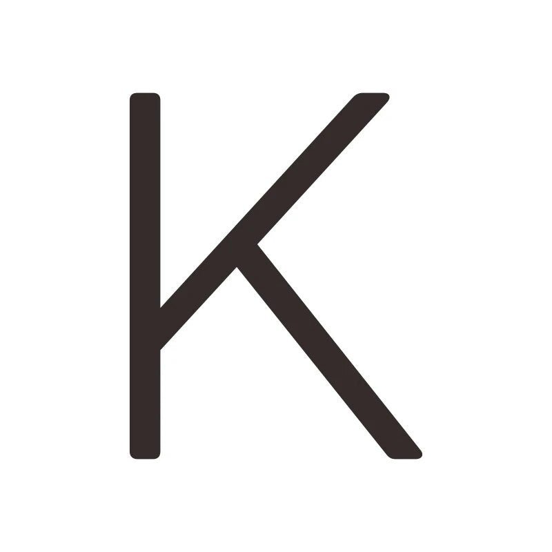 Caratteri EZRA in nero opaco 17 Caratteri EZRA in nero opaco