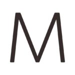 Caratteri EZRA in nero opaco