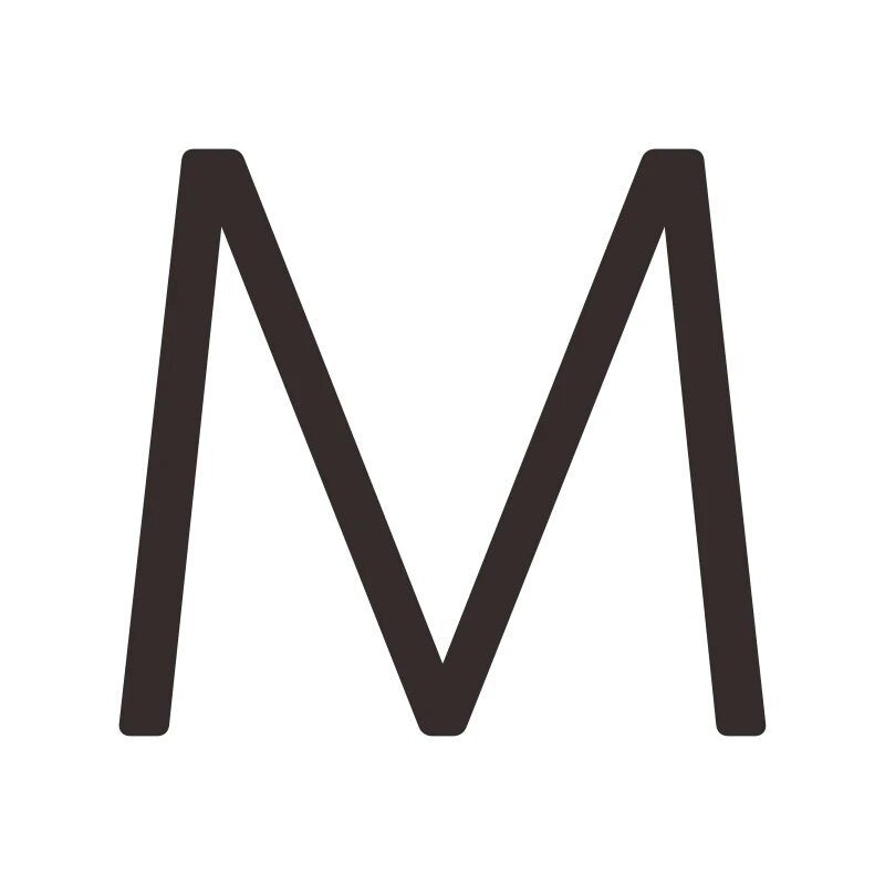 Caratteri EZRA in nero opaco 19 Caratteri EZRA in nero opaco