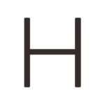 Caratteri EZRA in nero opaco