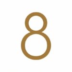 EZRA Zahlen in Antik-Messing