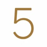 EZRA Zahlen in Antik-Messing