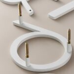 Numéros EZRA en blanc