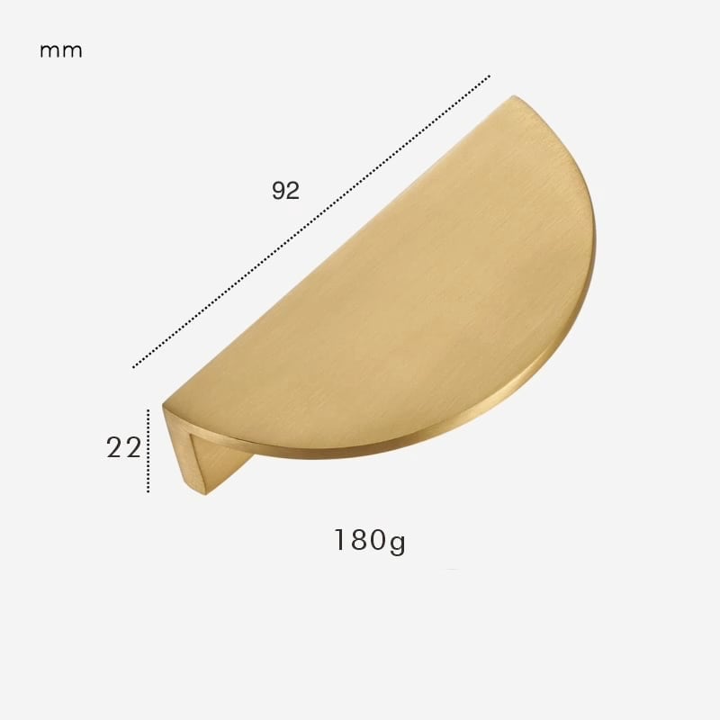 Tirante in ottone massiccio FERO