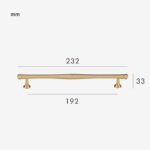 FRANS Solid Brass Handle