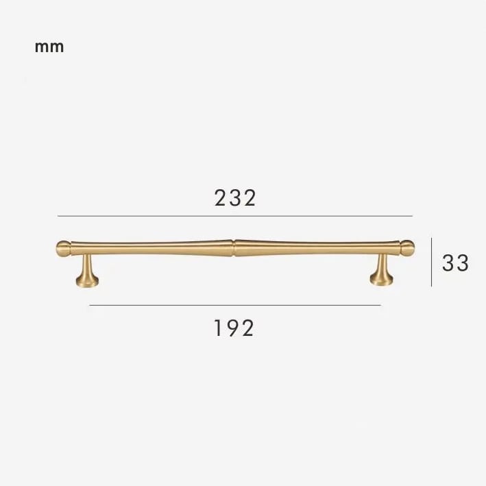 FRANS Solid Brass Handle 11 FRANS Solid Brass Handle