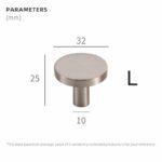 GESTALTE Satijnnikkel deurknoppen