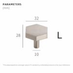 GESTALTE Satijnnikkel deurknoppen