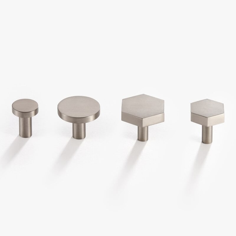 GESTALTE Satijnnikkel deurknoppen