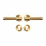 GOTHAM Deurkrukken & Slotenset